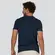 Camiseta Masculina Manga Curta Gola Padre Malha Texturizada .30594C