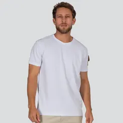 Camiseta Masculina Manga Curta Piquet Com Bolso Lateral Na Manga .30661C