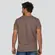 Camiseta Masculina Manga Curta Piquet Com Bolso Lateral Na Manga .30661C