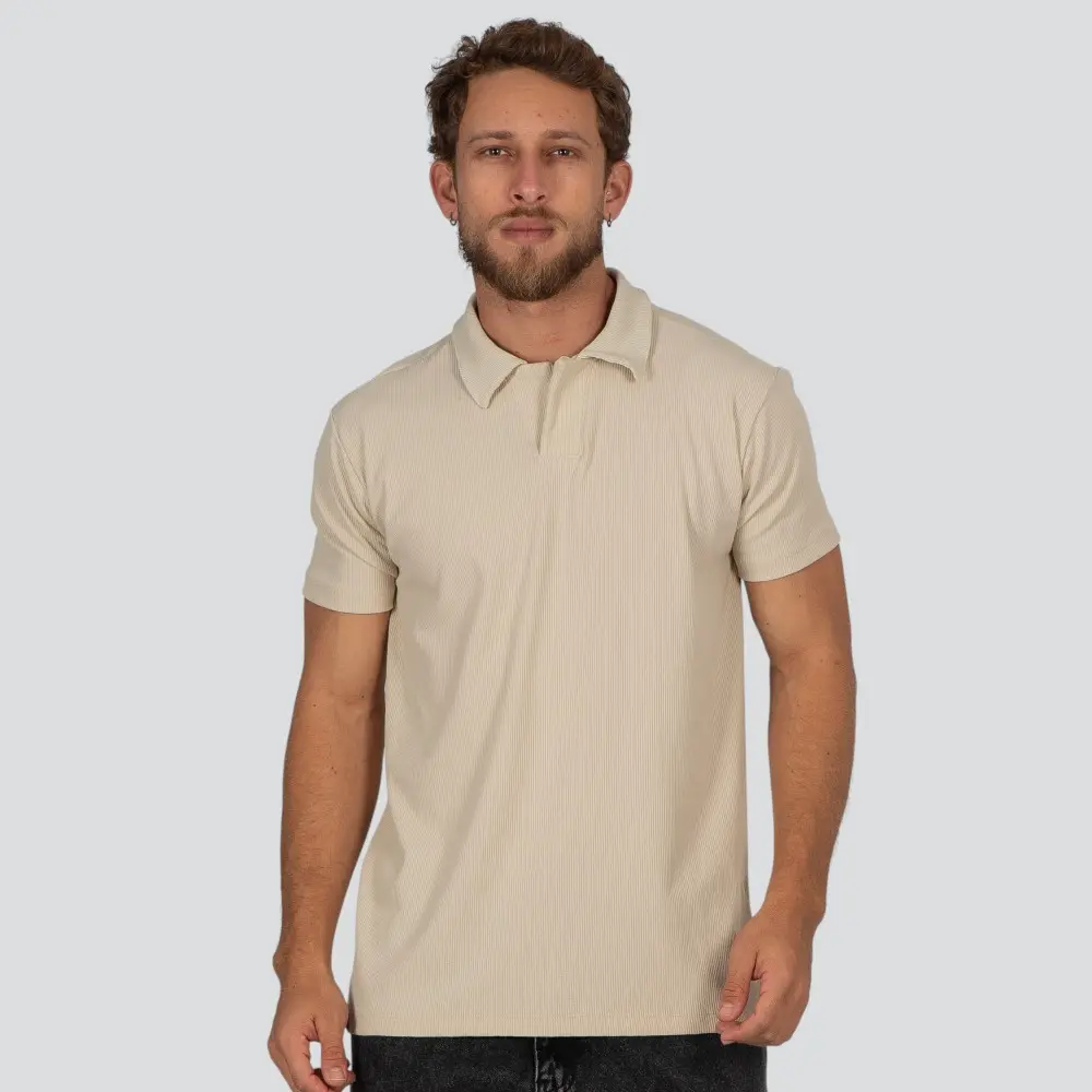 Polo Masculina Malha Trabalhada .29060052