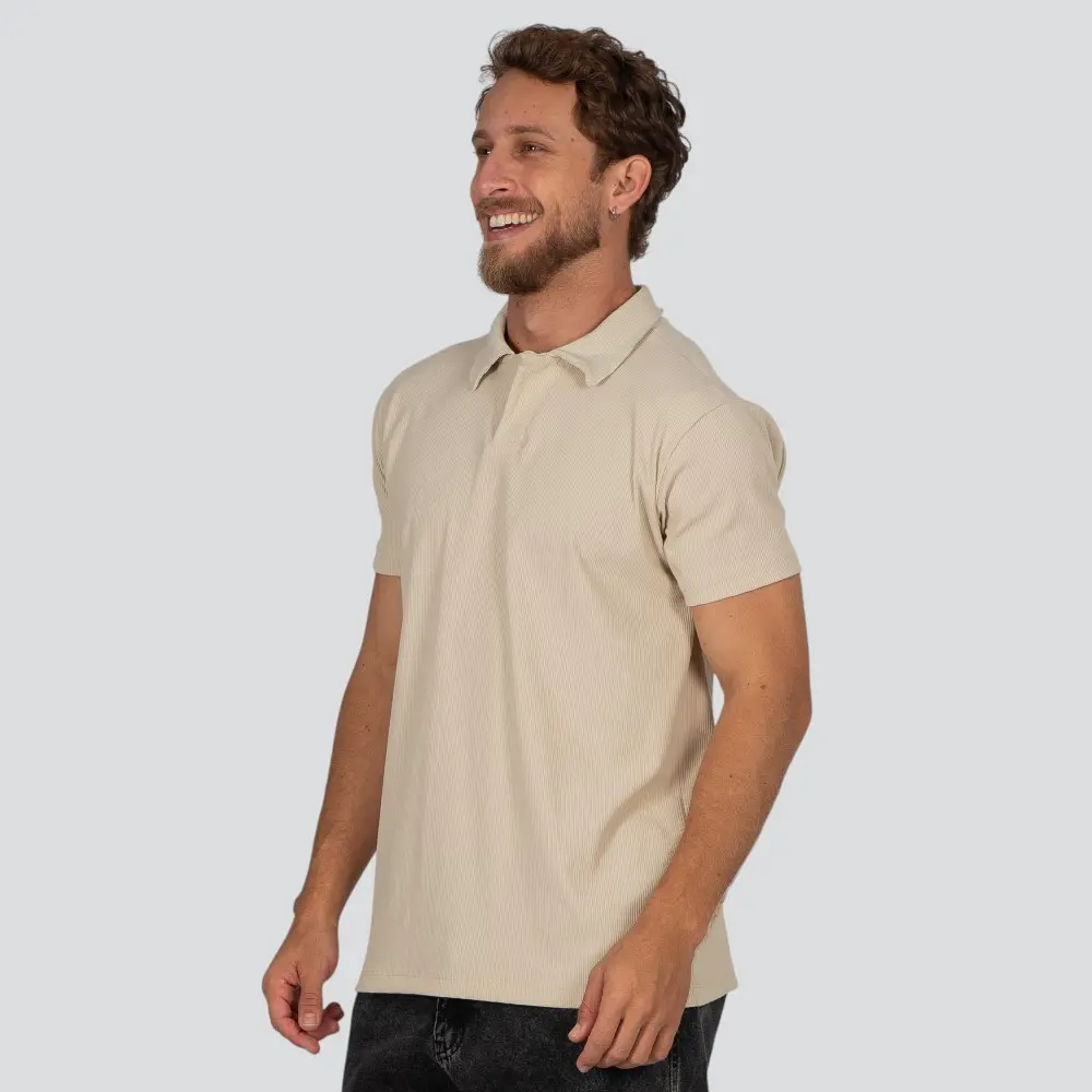 Polo Masculina Malha Trabalhada .29060052