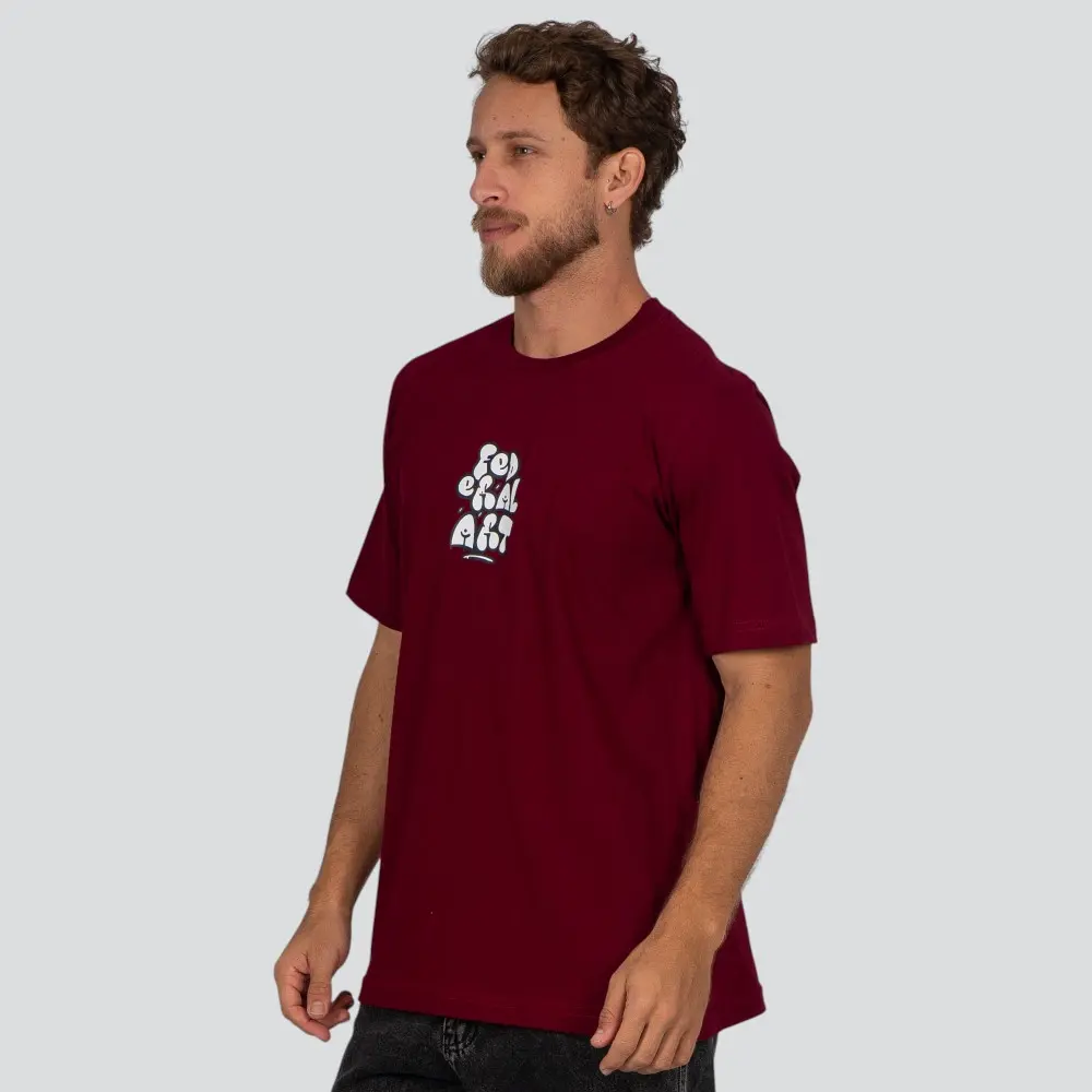 Camiseta Masculina Manga Curta Oversized Estampada .16783