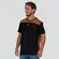 Camiseta Masculina Manga Curta Piquet Com Recorte .30907CR
