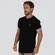 Camiseta Masculina Manga Curta Malha Texturizada Com Emborrachado Com Retilínea .30924C