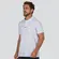 Polo Masculina Manga Curta Piquet Com Viés Listrado .30564P