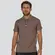 Polo Masculina Manga Curta Piquet Com Viés Listrado .30564P