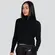 Suéter Cropped Feminino Manga Longa Modal Gola Alta .JN2520