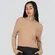 Suéter Cropped Feminino Manga Longa Modal Gola Alta .JN2520