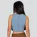 Colete Feminino Jeans Com Bolso Frontal .CT10