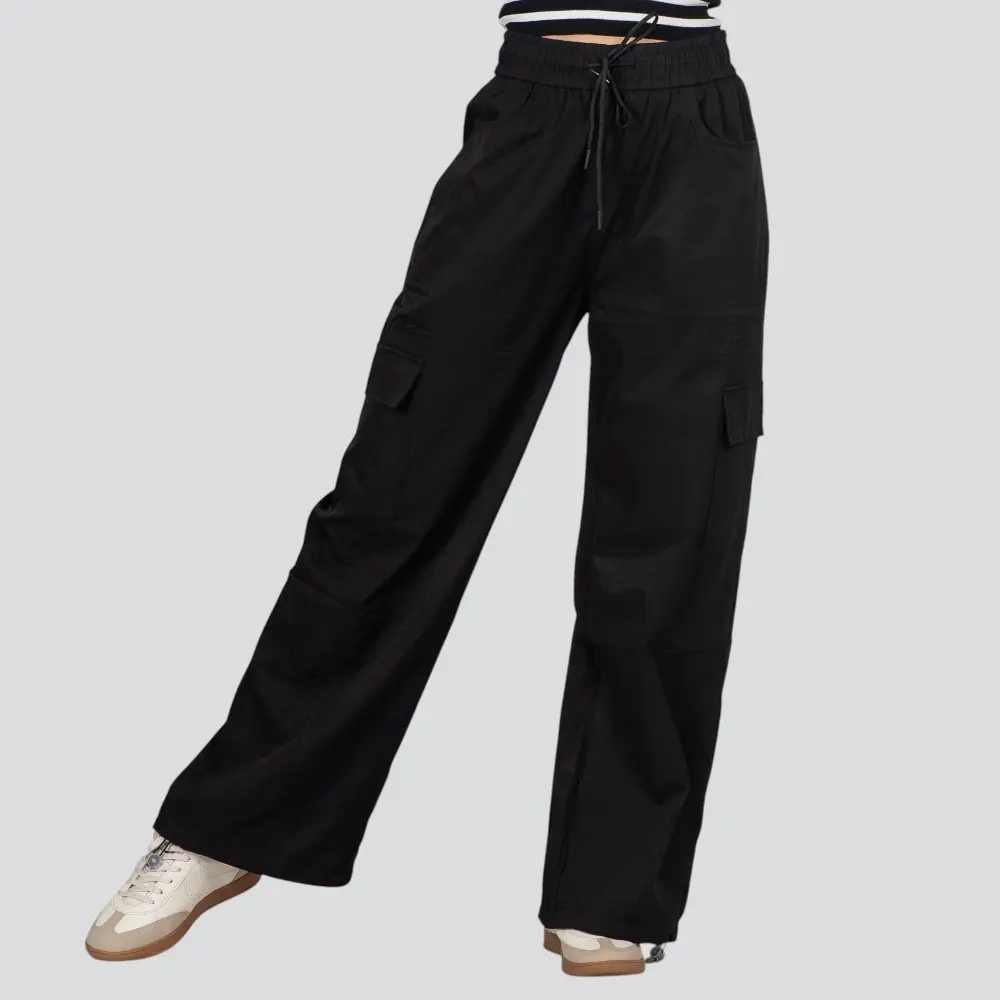 Calça Feminina Pantalona Bolso Cargo .YL2510