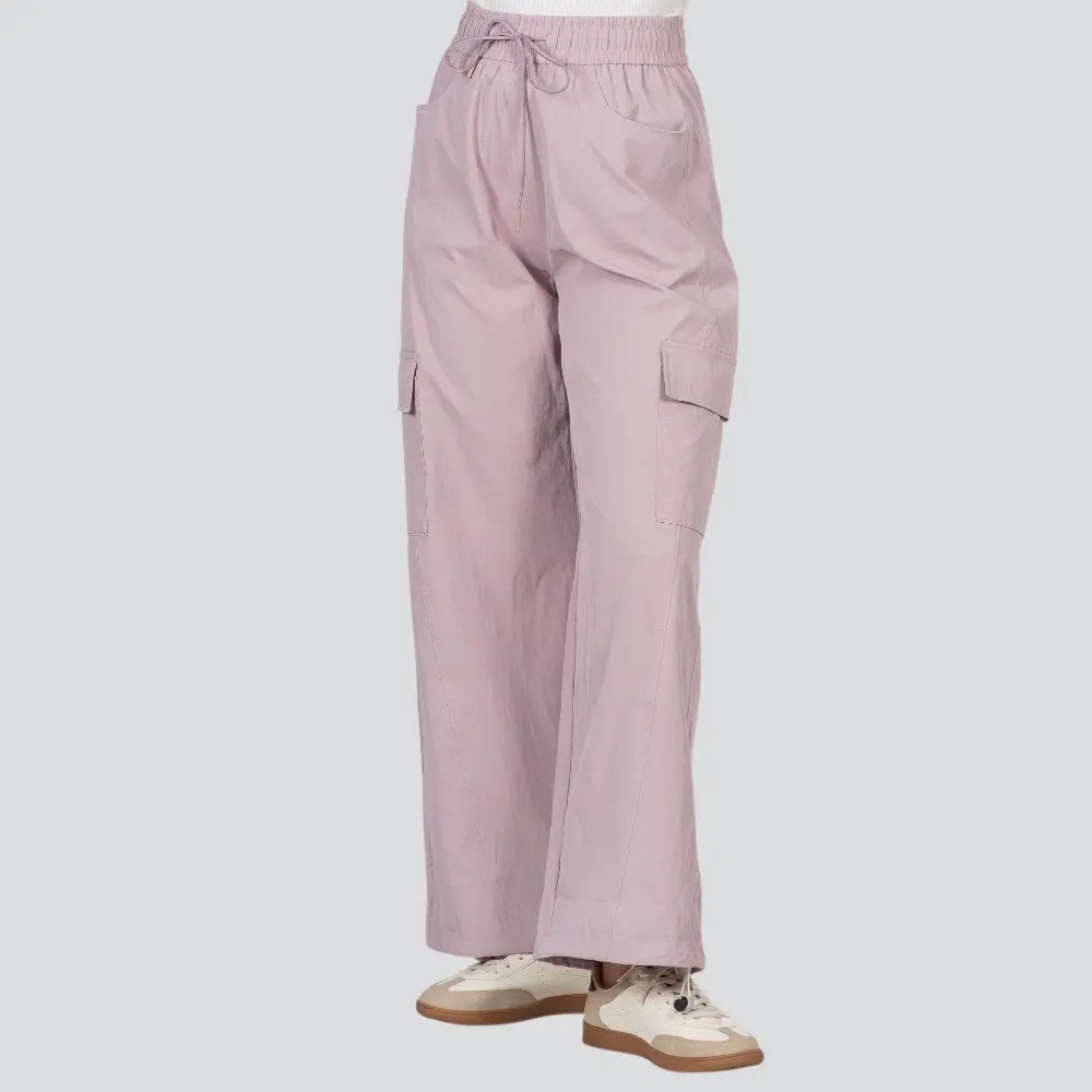 Calça Feminina Pantalona Bolso Cargo .YL2510