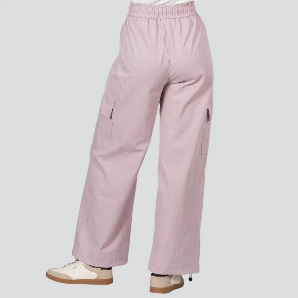Calça Feminina Pantalona Bolso Cargo .YL2510