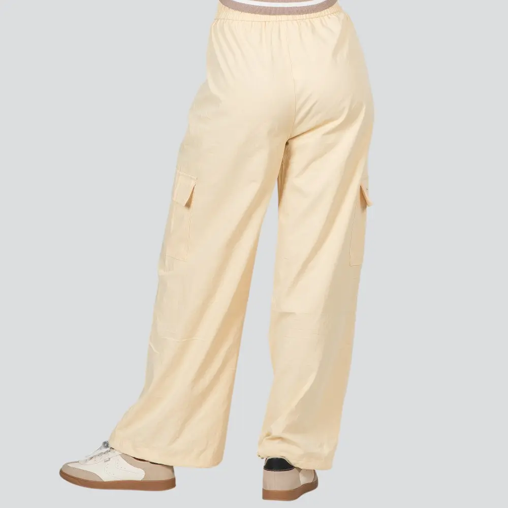 Calça Feminina Pantalona Bolso Cargo .YL2510