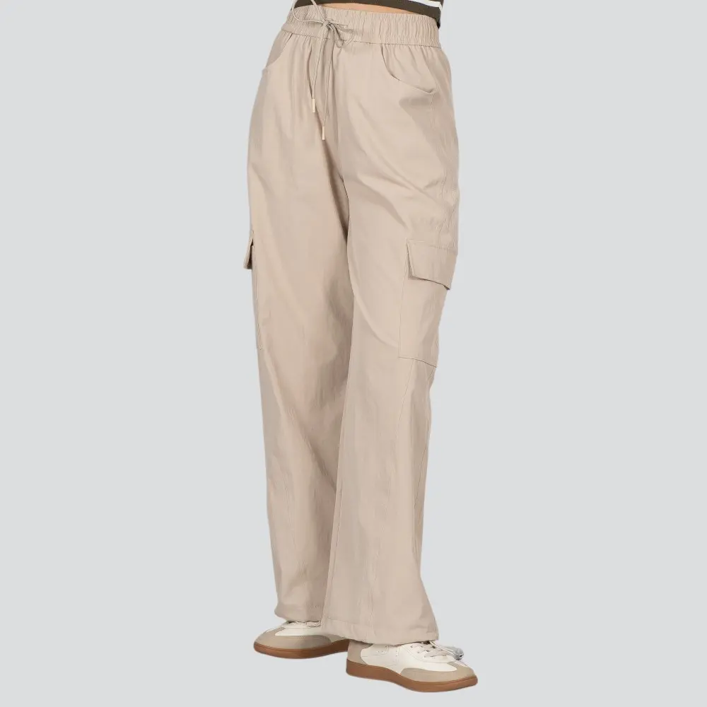 Calça Feminina Pantalona Bolso Cargo .YL2510