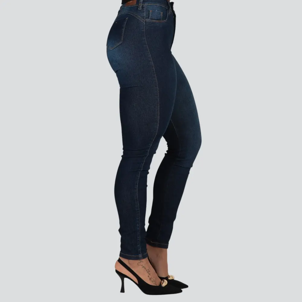 Calça Jeans Feminina Skinny .2135-1