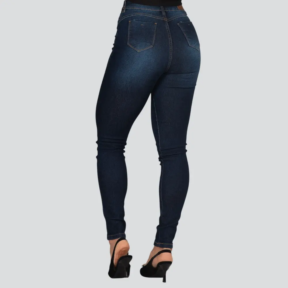 Calça Jeans Feminina Skinny .2135-1