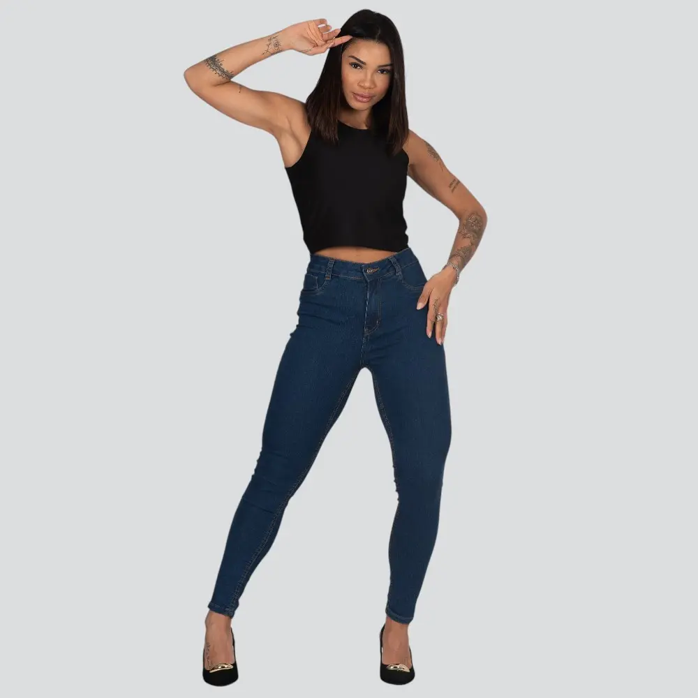 Calça Jeans Feminina Skinny .2721
