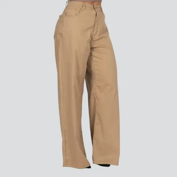 Calça Sarja Feminina Wide .8738