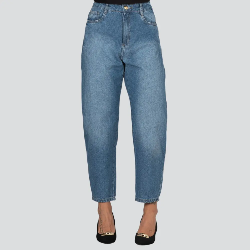 Calça Jeans Feminina Balloon .BK33096