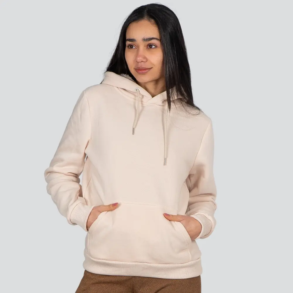 Blusão Feminino Com Capuz Moletom .MFF-600FEM