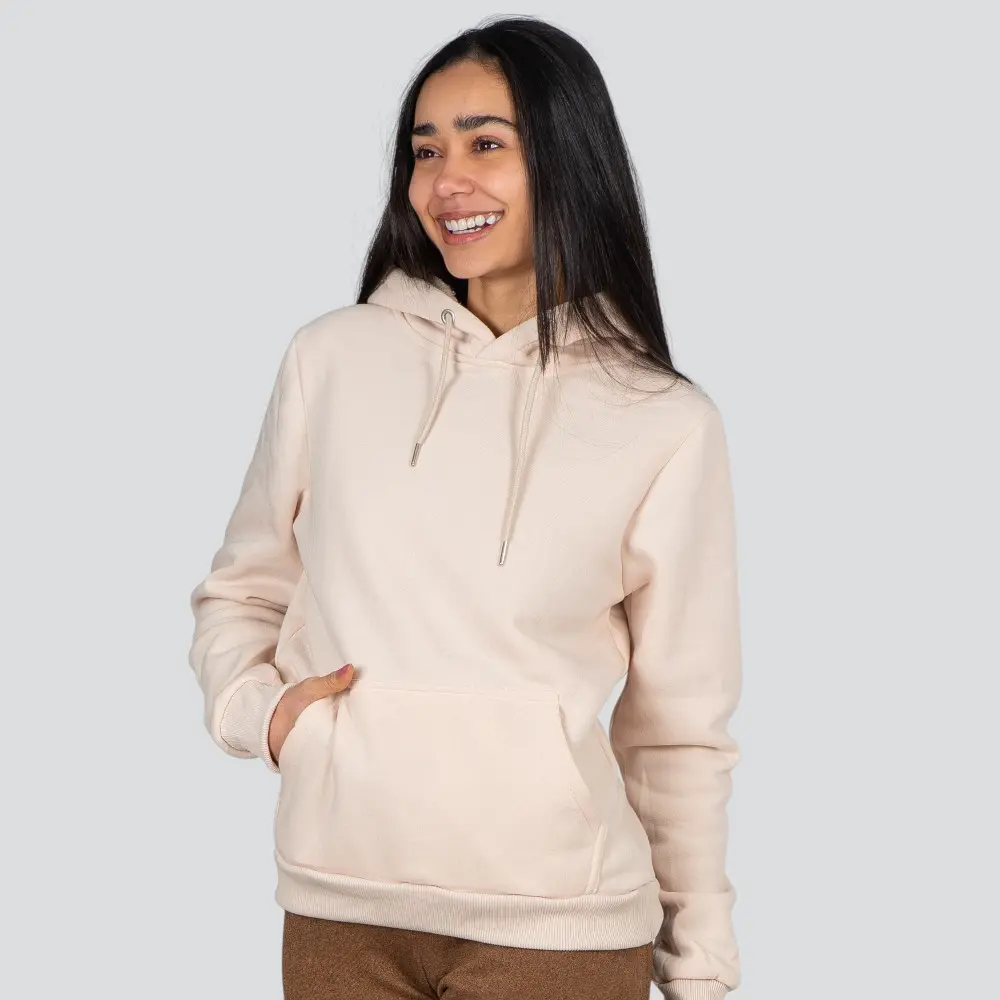 Blusão Feminino Com Capuz Moletom .MFF-600FEM