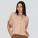 Camisa Feminina Manga Curta Viscose Lisa .1100468
