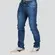 Calça Jeans Masculina Slim Fit Com Lavagem Bigode E Puídos .26080