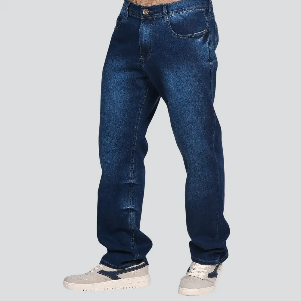 Calça Jeans Masculina Reta .26008