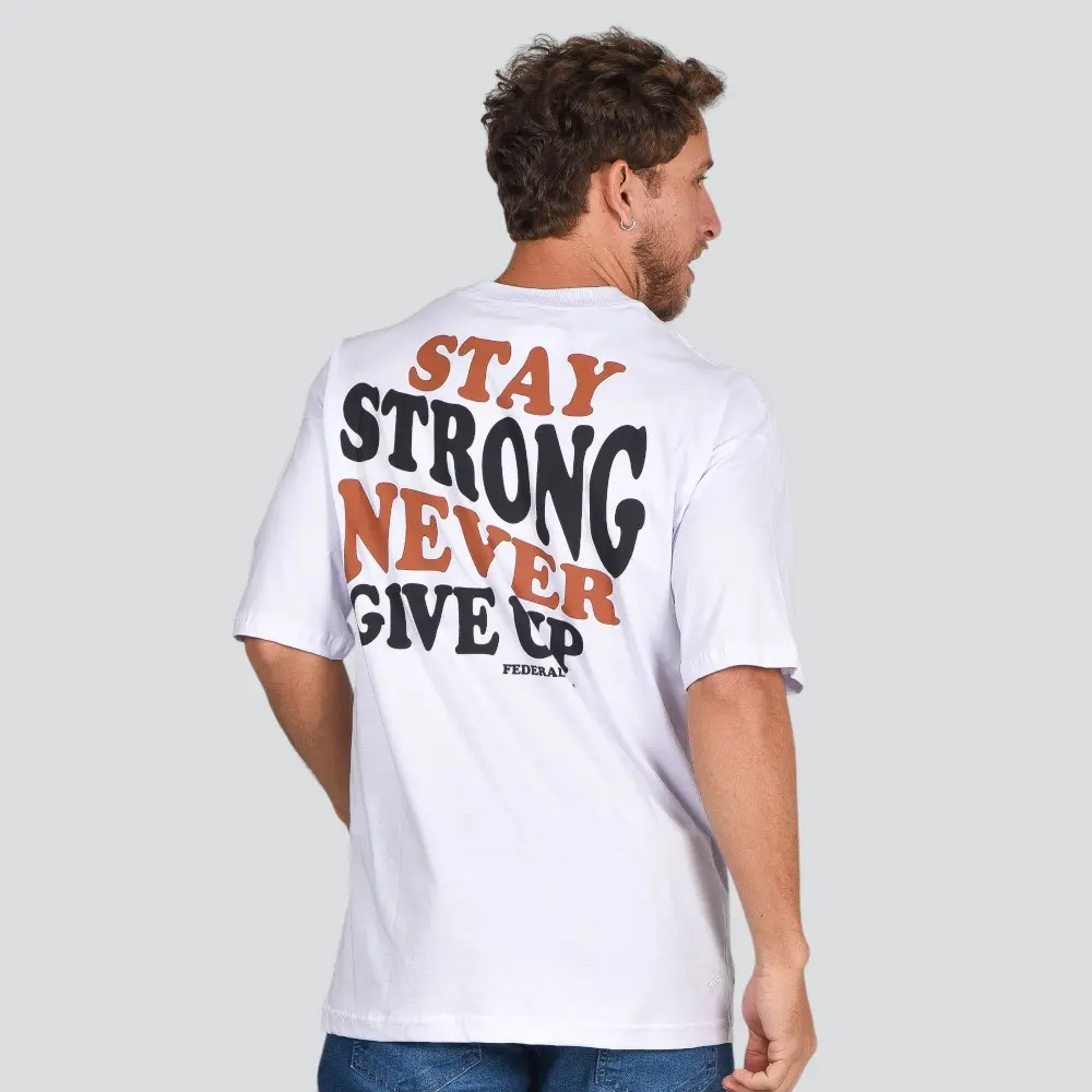 Camiseta Masculina Manga Curta Estampada Oversized Meia Malha .17231