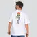 Camiseta Masculina Manga Curta Estampada Oversized Meia Malha .17232