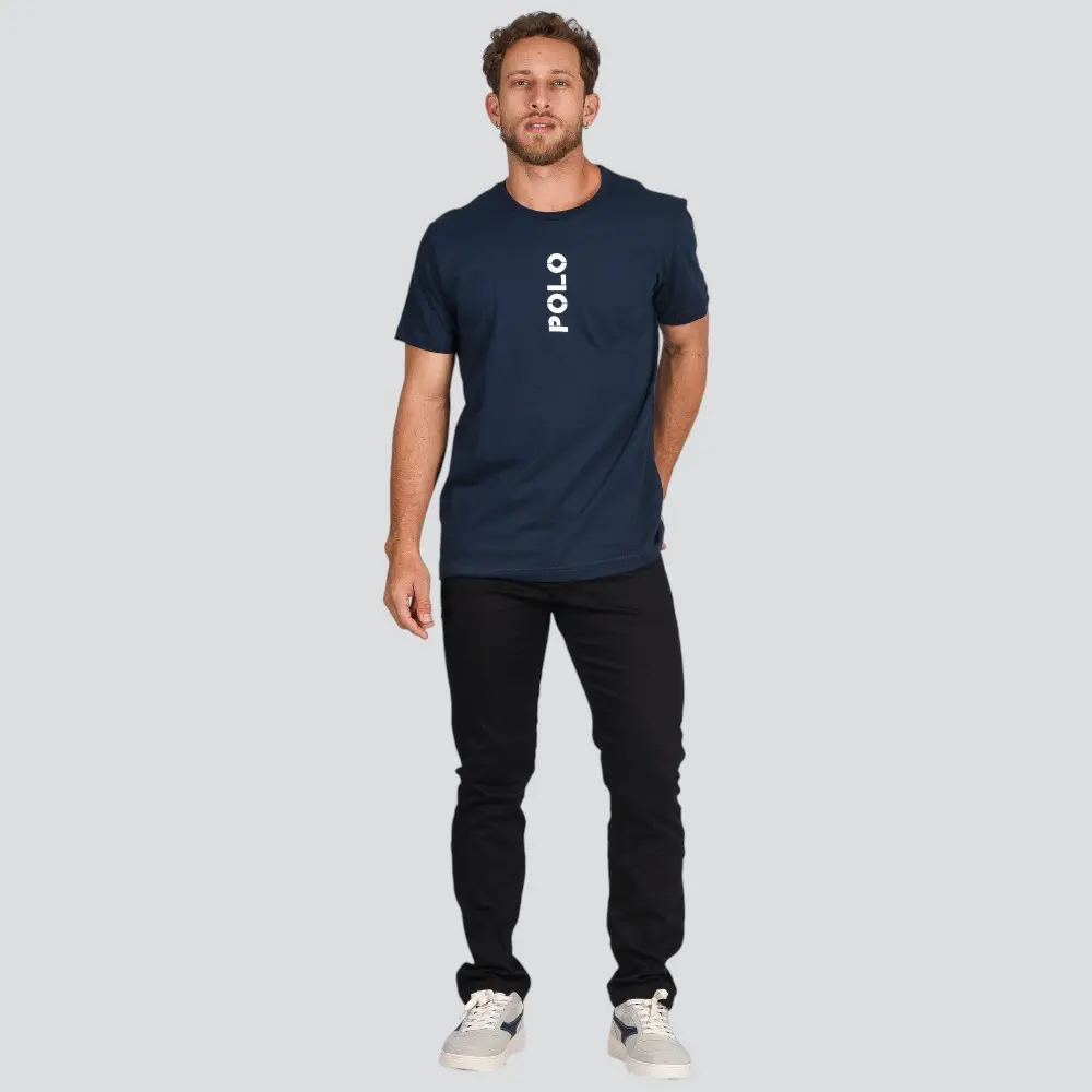 Calça Sarja Acetinada Masculina Slim .24002