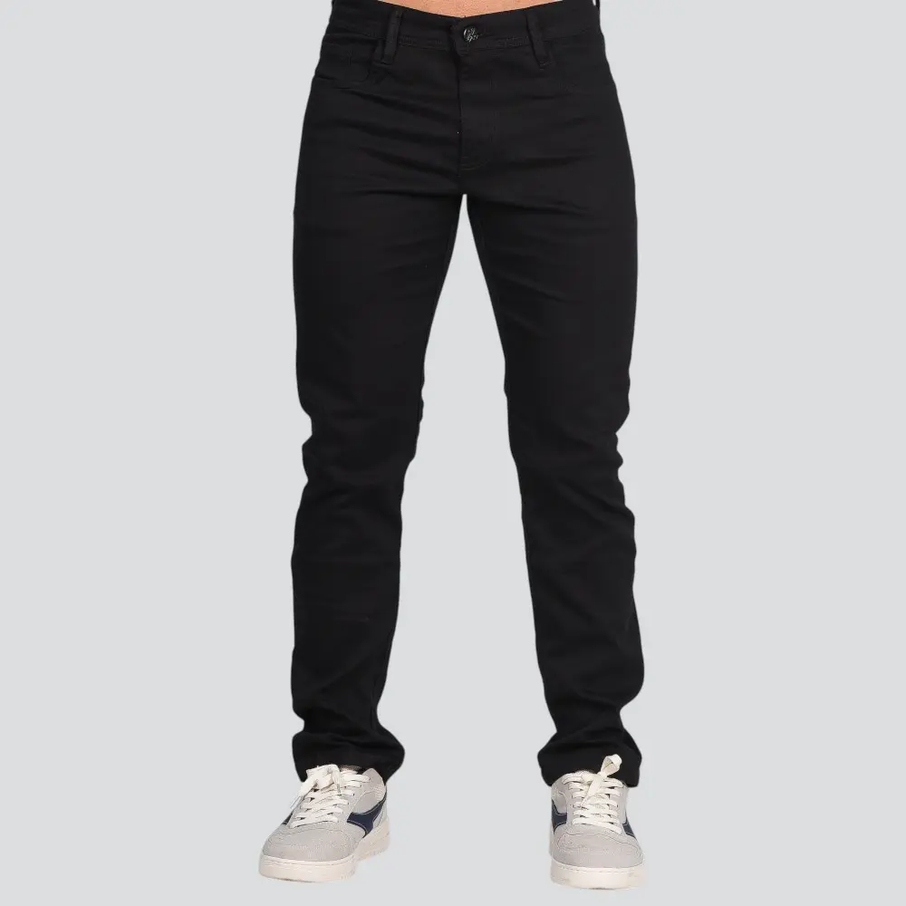 Calça Sarja Acetinada Masculina Slim .24002