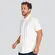 Camisa Masculina Manga Curta Malha Texturizada .4C864