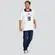 Polo Masculina Manga Curta Box Malha Com Estampa Bicolor .4C812