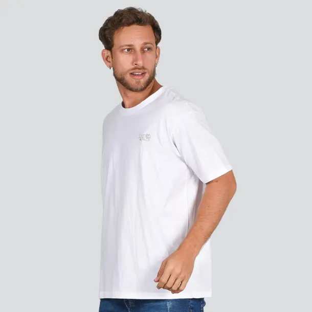 Camiseta Masculina Manga Curta Gola Careca Básica .9150606