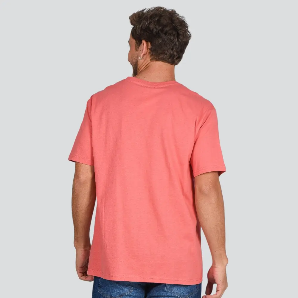 Camiseta Masculina Manga Curta Gola Careca Básica .9150606