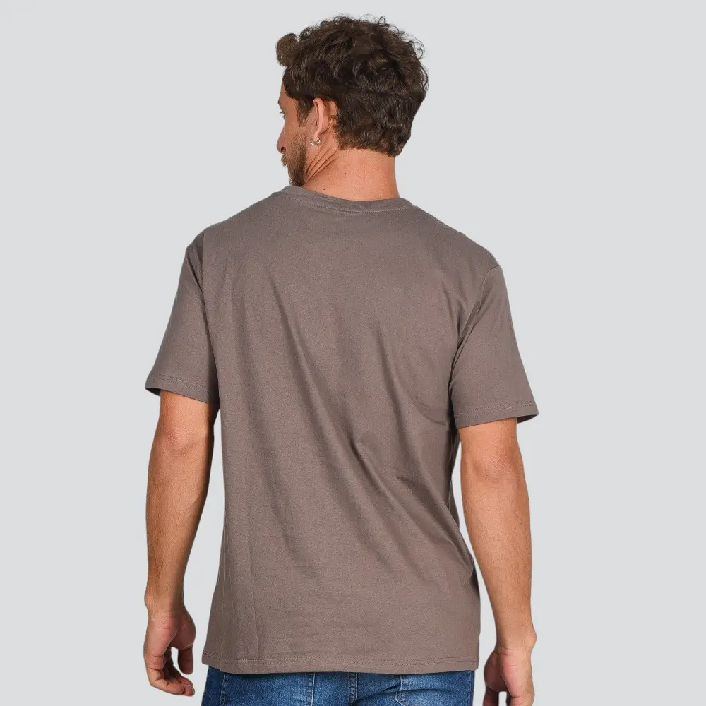 Camiseta Masculina Manga Curta Gola Careca Básica .9150606