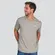 Camiseta Masculina Manga Curta Gola V Básica .9150561
