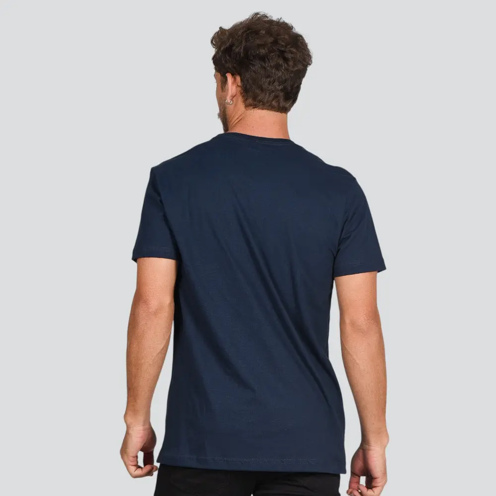 Camiseta Masculina Manga Curta Malha Estampada .30885C