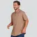 Camisa Masculina Manga Curta Tricozinho .4M088