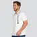 Polo Masculina Piquet Listrado Estampa .4N114