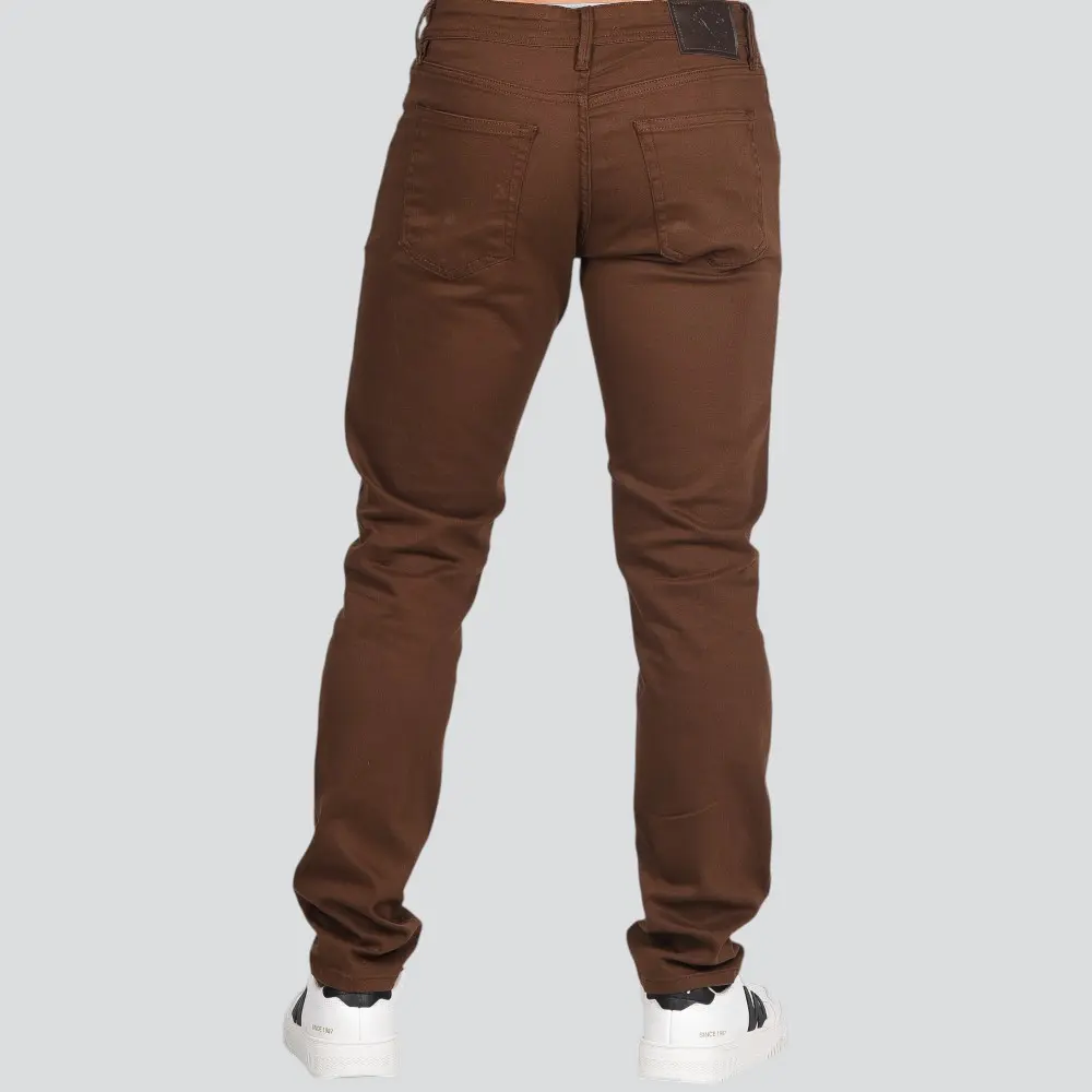 Calça Sarja Acetinada Masculina Slim .24005