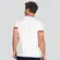Camiseta Masculina Manga Curta Bicolor Com Estampa .4N134