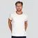 Camiseta Masculina Manga Curta Bicolor Com Estampa .4N134