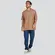 Camiseta Masculina Manga Curta Oversized Piquet Estampa .4P124