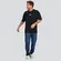 Camiseta Masculina Manga Curta Oversized Piquet Estampa .4P124