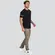 Camiseta Masculina Manga Curta Piquet Com Recorte Manga .4M048