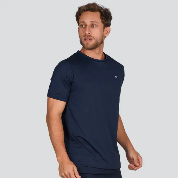 Camiseta Masculina Dry Fit Básica .11820732 Marinho