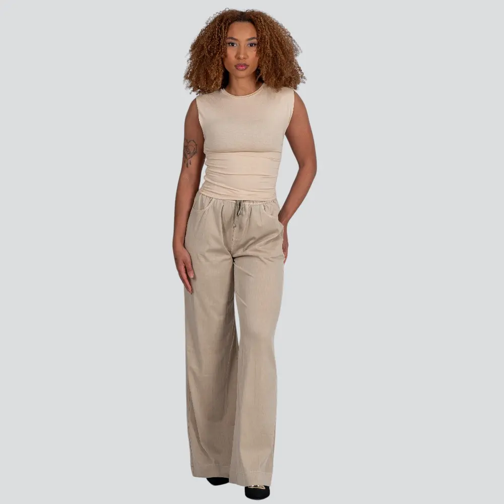 Blusa Feminina Manga Curta Moletinho Com Drapeado Lateral .12129