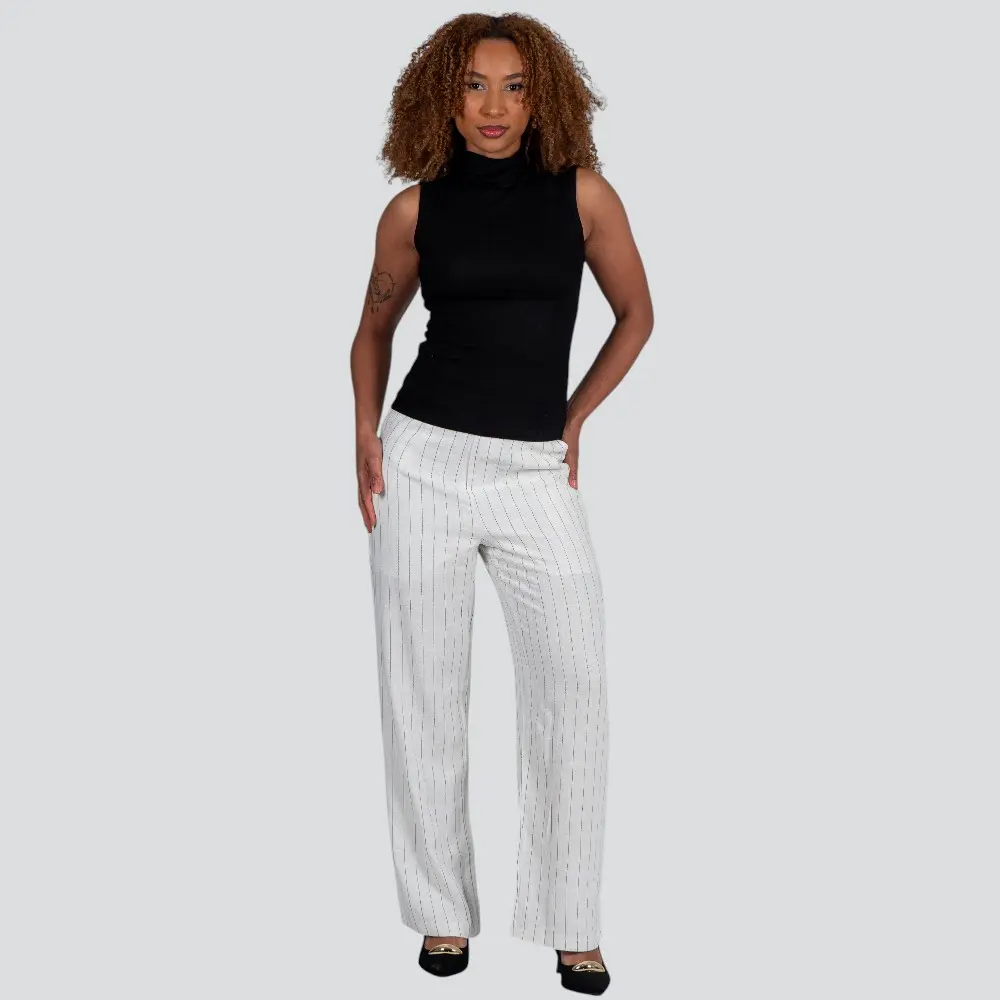 Regata Feminina Alça Larga Gola Alta .YS2767